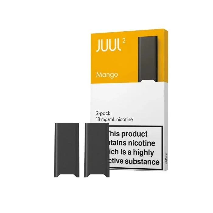 Juul2 Mango Pods (2 Pods) - Buy Authentic Vape in Goa - Vape Shop Goa