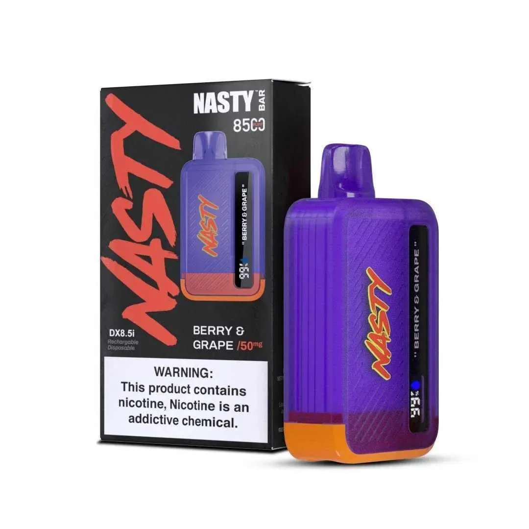 Nasty Bar Berry & Grape – (8500 Puffs) - Buy Authentic Vape in Goa - Vape Shop Goa
