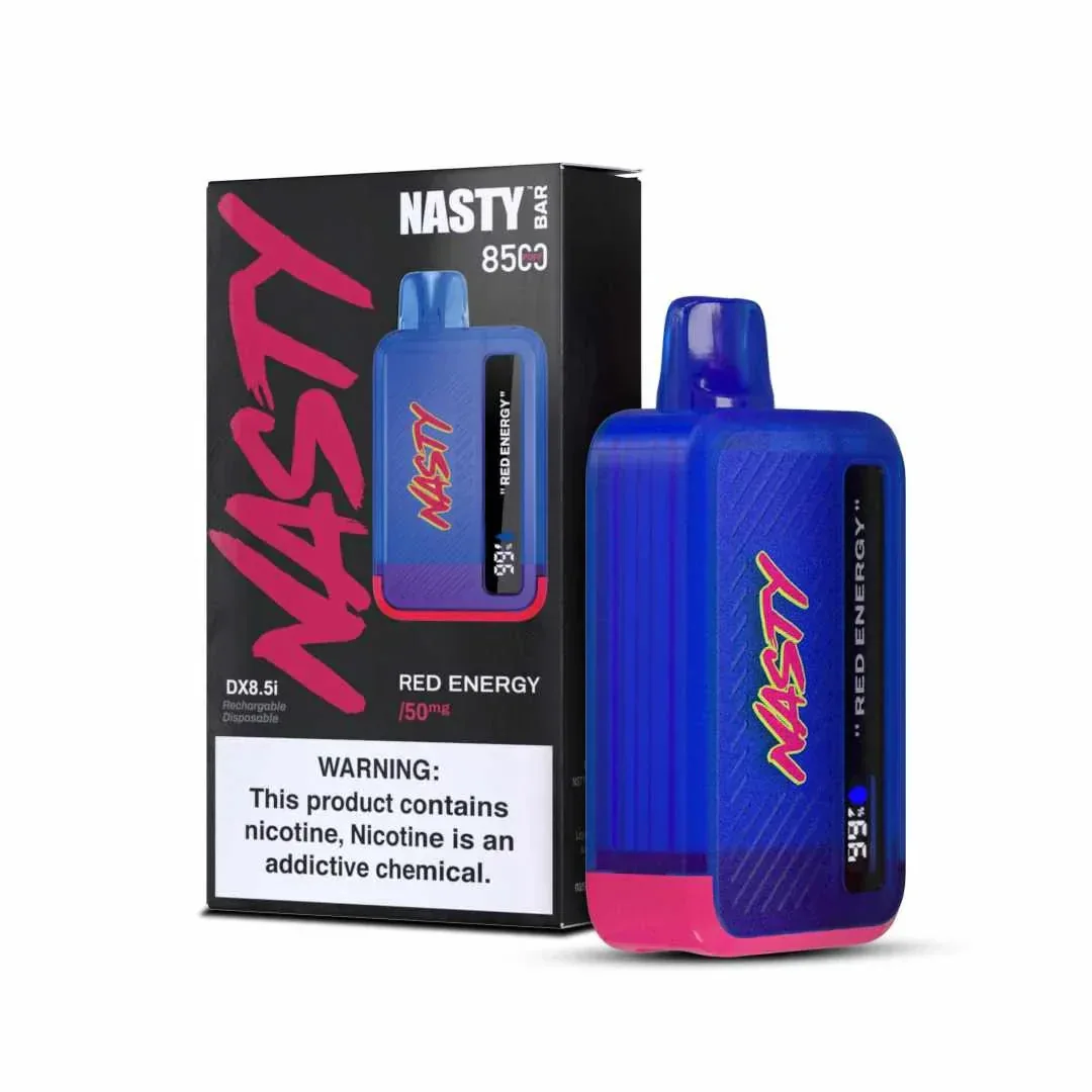 Nasty Bar Red Energy – (8500 Puffs) - Buy Authentic Vape in Goa - Vape Shop Goa