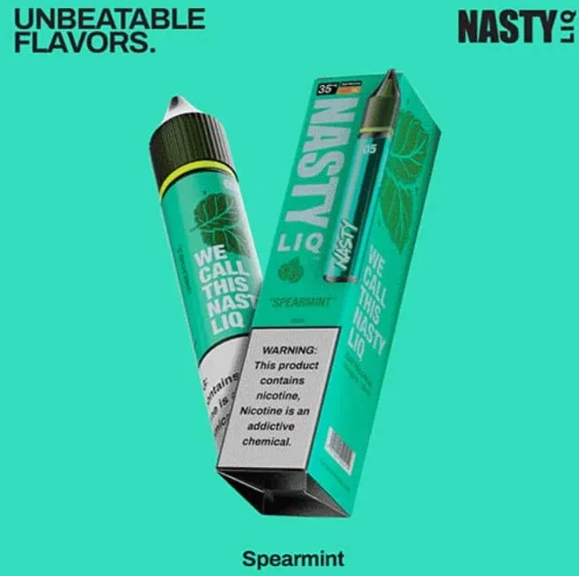 Nasty Liq Spearmint Nic Salt - Buy Authentic Vape in Goa - Vape Shop Goa
