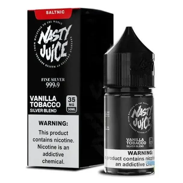 Nasty Nic Salt – Vanilla Tobacco - Buy Authentic Vape in Goa - Vape Shop Goa
